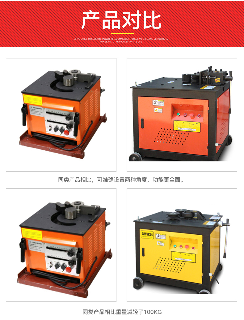 臺式鋼筋彎曲機(圖10) 臺式鋼筋彎曲機(圖10)